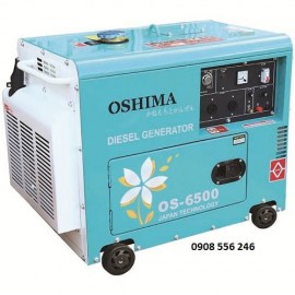máy phát điện chạy dầu oshima os-6500